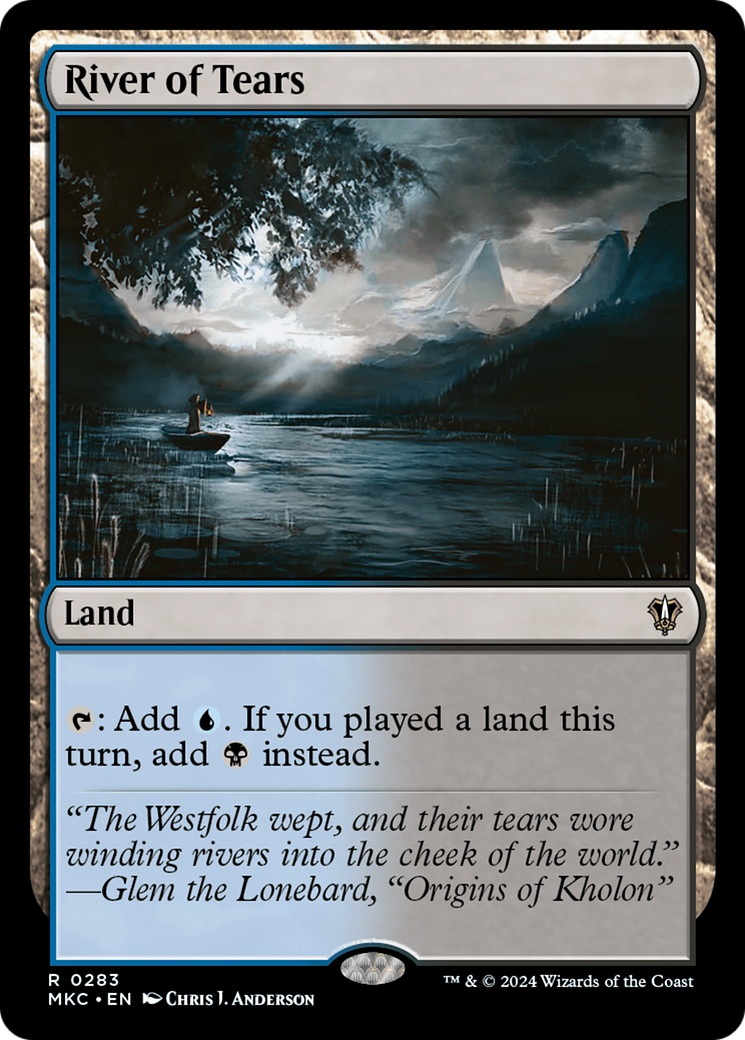River of Tears (MKC-283) [Murders at Karlov Manor Commander]