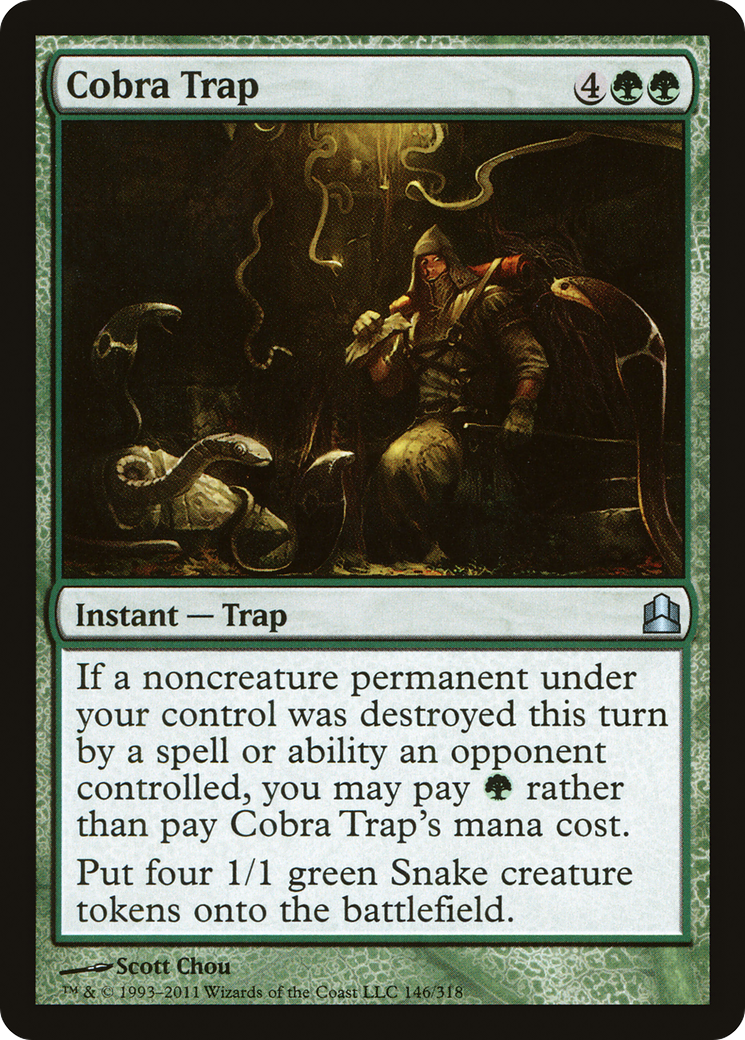 Cobra Trap (CMD-146) [Commander 2011]