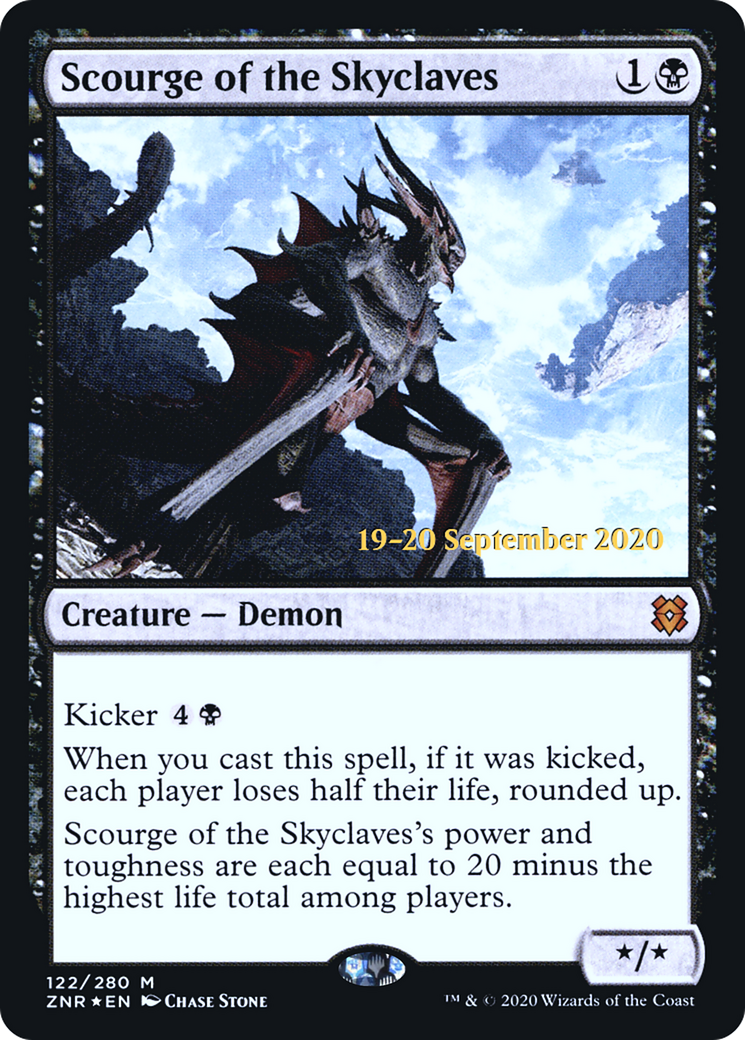 Scourge of the Skyclaves (PRE-122S) [Zendikar Rising Promos] Foil