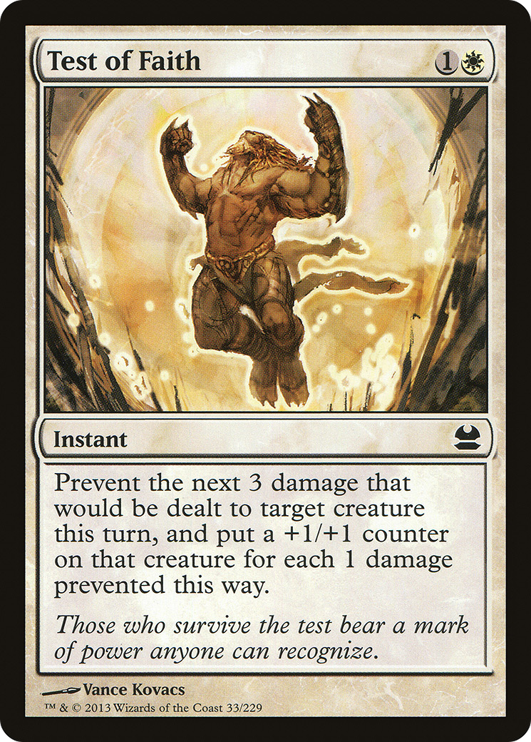 Test of Faith (MMA-033) [Modern Masters]