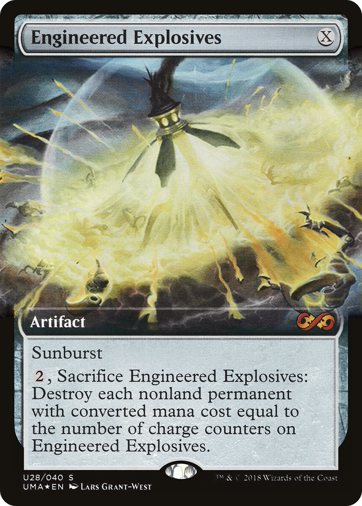 Engineered Explosives (UMA:BT-U28) (Extended Art) [Ultimate Box Topper] Foil