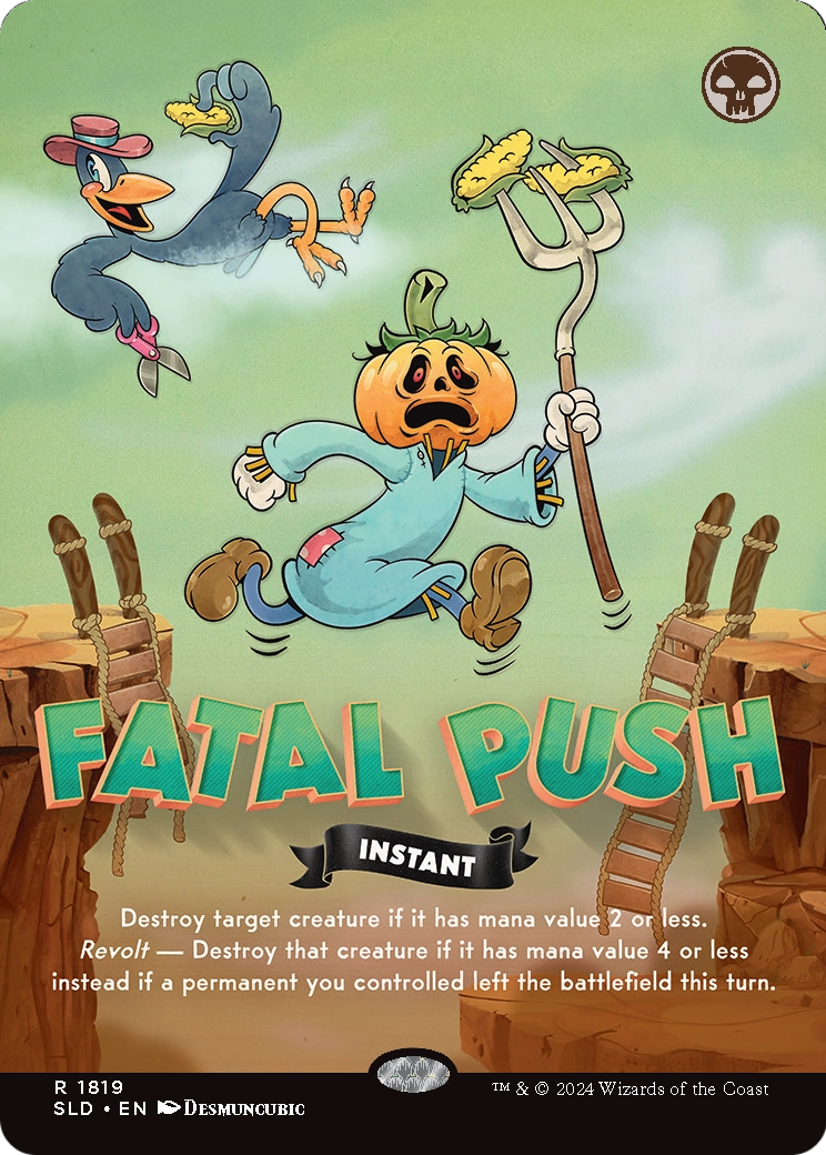 Fatal Push (SLD-1819) (Borderless) [Secret Lair Drop]