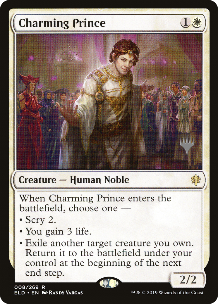 Charming Prince (PPELD-08P) [Promo Pack: Throne of Eldraine Promos]