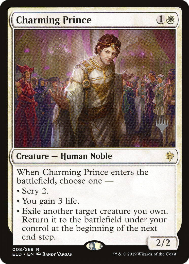 Charming Prince (PPELD-08P) [Throne of Eldraine Promos] Foil