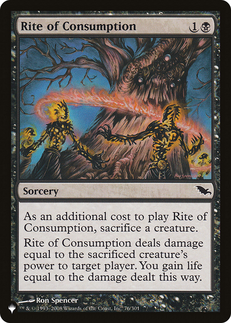 Rite of Consumption (LIST-SHM-76) [The List]