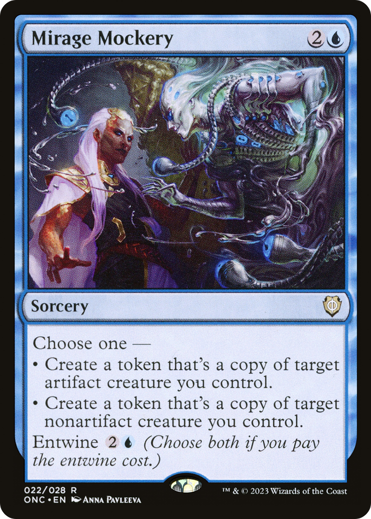 Mirage Mockery (ONC-022) [Phyrexia: All Will Be One Commander] Foil