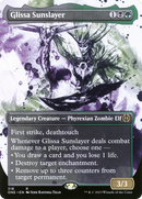 Glissa Sunslayer (ONE-318) [Phyrexia: All Will Be One]: (Showcase) (Borderless) Foil