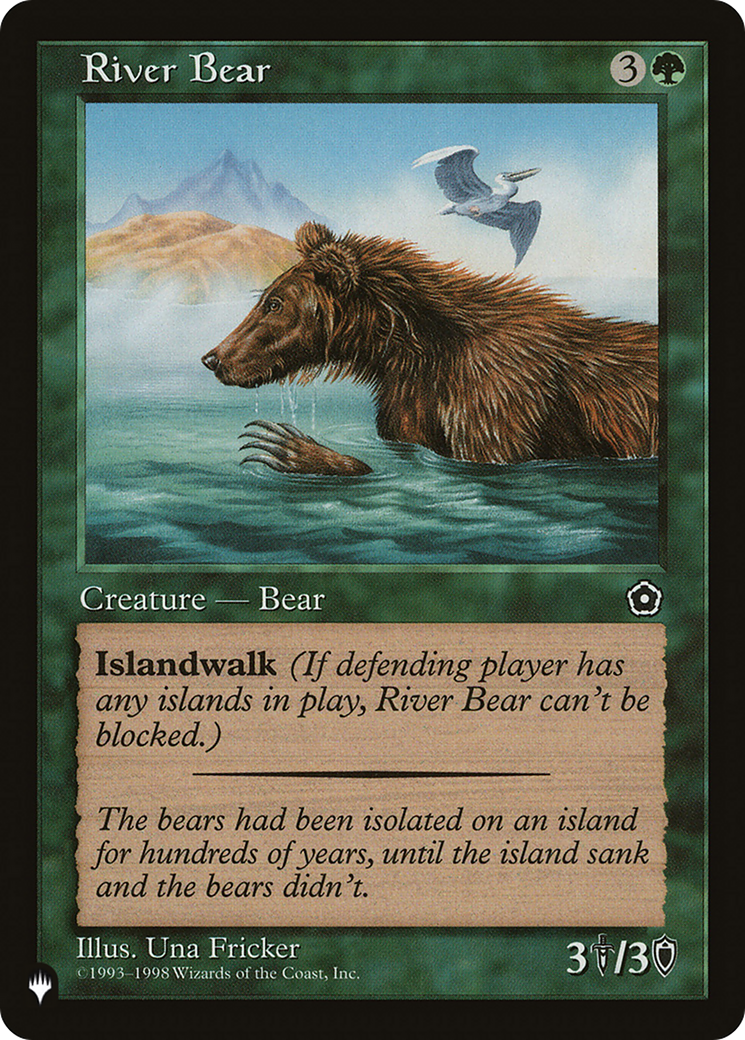 River Bear (LIST-P02-144) [The List]