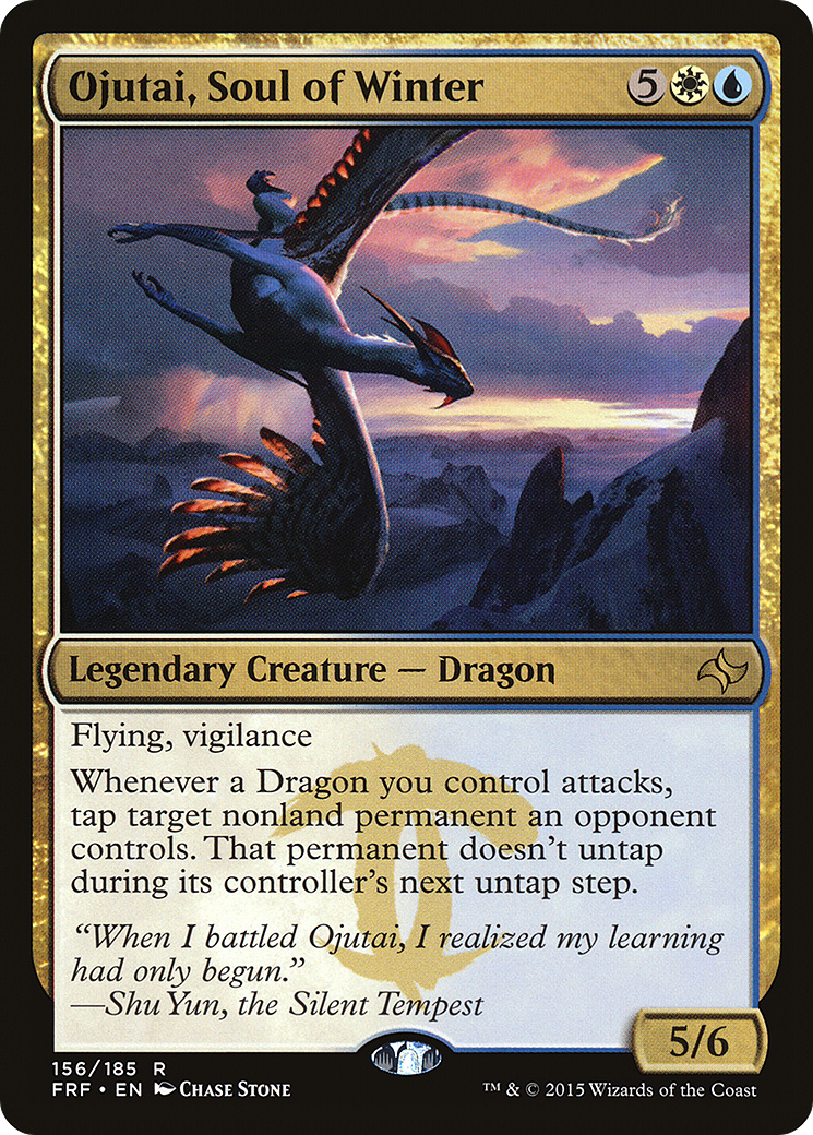 Ojutai, Soul of Winter (FRF-156) [Fate Reforged] Foil
