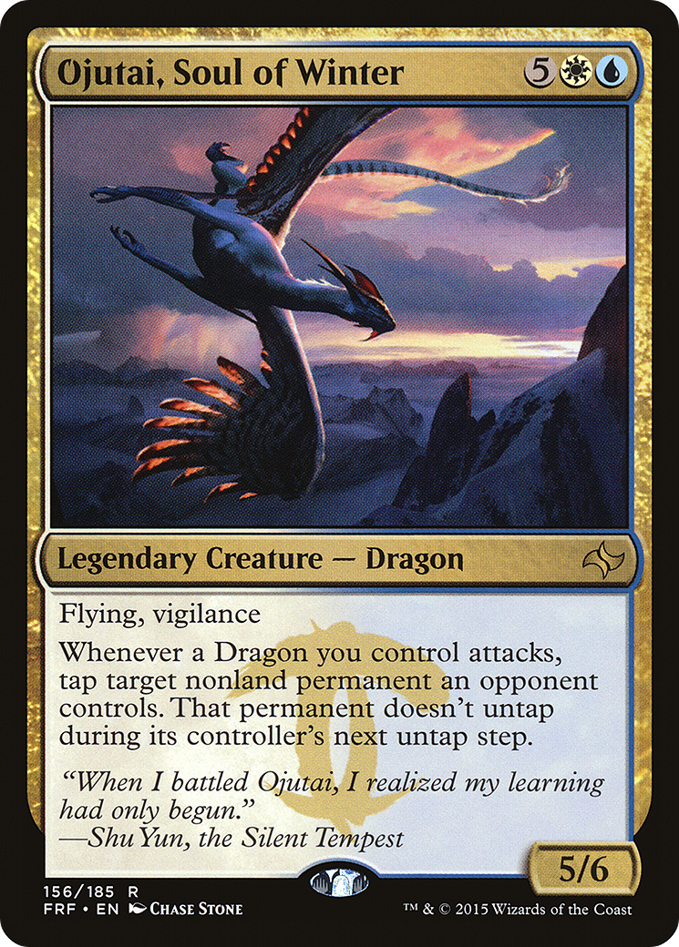 Ojutai, Soul of Winter (FRF-156) [Fate Reforged] Foil