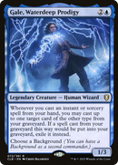 Gale, Waterdeep Prodigy (CLB-072) [Commander Legends: Battle for Baldur's Gate] Foil