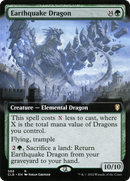 Earthquake Dragon (Extended Art) (CLB-588) [Commander Legends: Battle for Baldur's Gate]