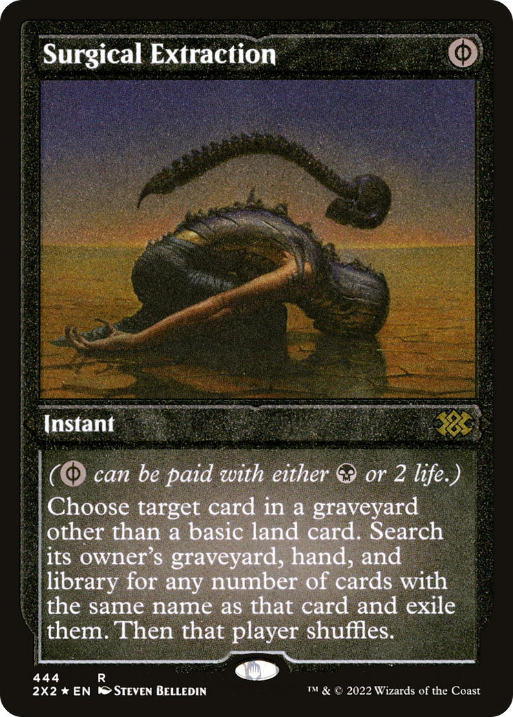 Surgical Extraction (Foil Etched) (2X2-444) [Double Masters 2022] Foil