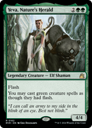 Yeva, Nature's Herald (RVR-162) [Ravnica Remastered]