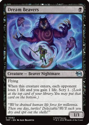 Dream Beavers (TMT-062) [Teenage Mutant Ninja Turtles]