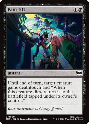 Pain 101 (TMT-069) [Teenage Mutant Ninja Turtles] Foil