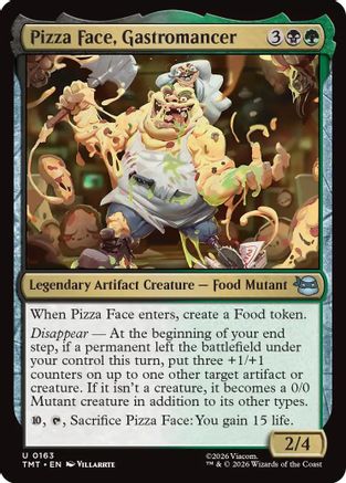 Pizza Face, Gastromancer (TMT-163) [Teenage Mutant Ninja Turtles]