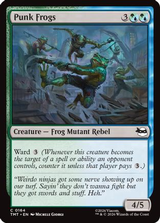 Punk Frogs (TMT-164) [Teenage Mutant Ninja Turtles] Foil