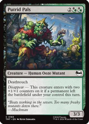 Putrid Pals (TMT-165) [Teenage Mutant Ninja Turtles] Foil