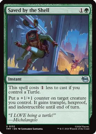 Saved by the Shell (TMT-132) [Teenage Mutant Ninja Turtles] Foil