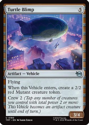 Turtle Blimp (TMT-180) [Teenage Mutant Ninja Turtles] Foil
