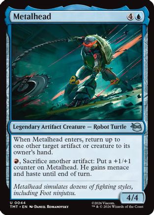 Metalhead (TMT-044) [Teenage Mutant Ninja Turtles] Foil