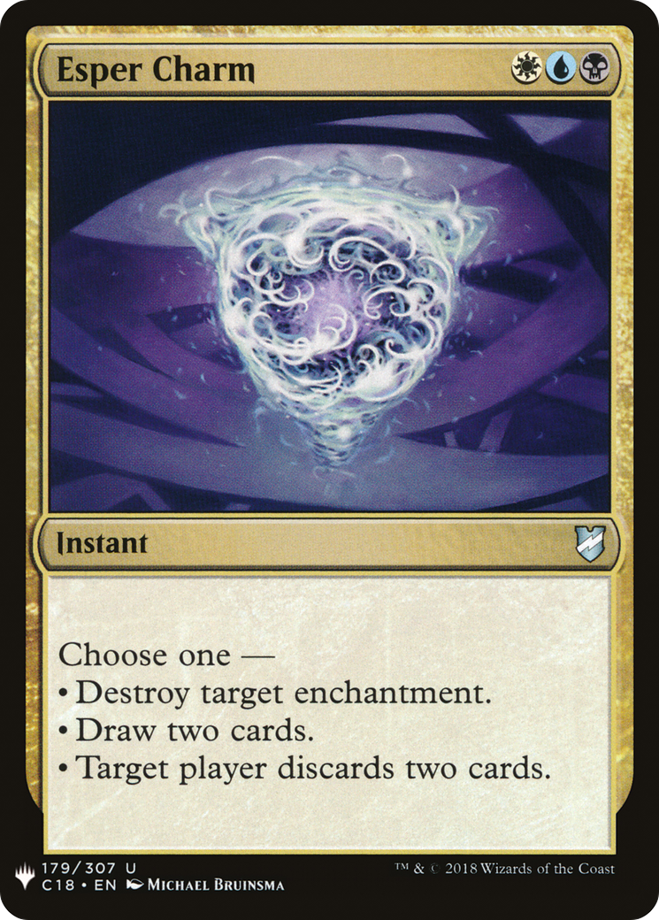Esper Charm (LIST-C18-179) [The List]