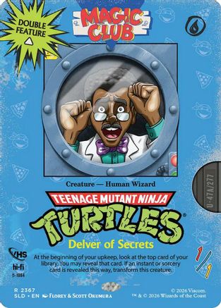 Delver of Secrets (2367) (SLD-2367) [Secret Lair Drop Series] Foil