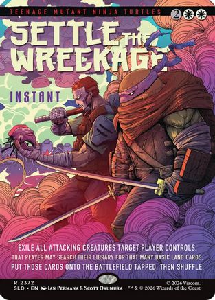 Settle the Wreckage (SLD-2372) [Secret Lair Drop Series] Foil