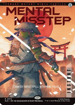 Mental Misstep (2373) (SLD-2373) [Secret Lair Drop Series]