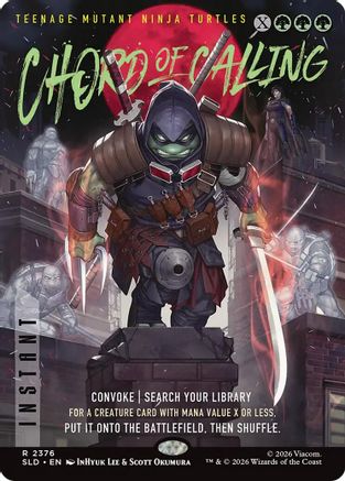 Chord of Calling (2376) (SLD-2376) [Secret Lair Drop Series] Foil