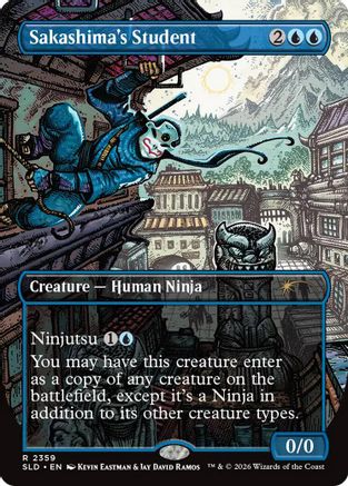 Sakashima's Student (2359) (SLD-2359) [Secret Lair Drop Series] Foil