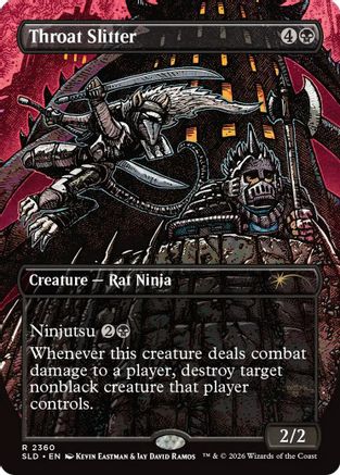 Throat Slitter (2360) (SLD-2360) [Secret Lair Drop Series] Foil
