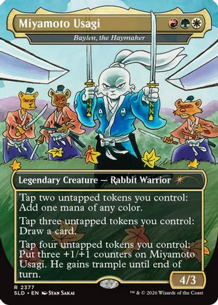 Miyamoto Usagi - Baylen, the Haymaker (SLD-2377) [Secret Lair Drop Series] Foil