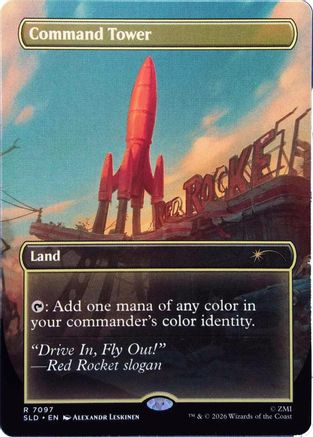 Command Tower (7097) (SLD-7097) [Secret Lair Drop Series] Foil
