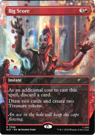 Big Score (7096) (SLD-7096) [Secret Lair Drop Series] Foil