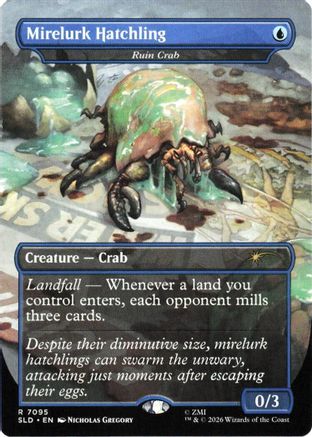 Mirelurk Hatchling - Ruin Crab (SLD-7095) [Secret Lair Drop Series]