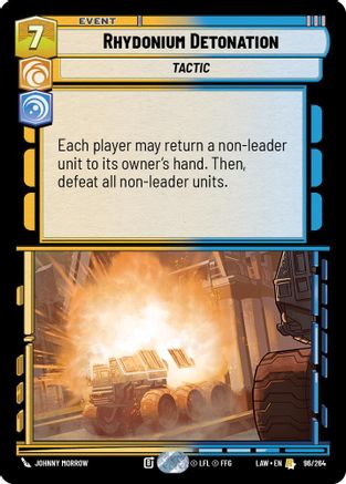 Rhydonium Detonation (96/264) [A Lawless Time]