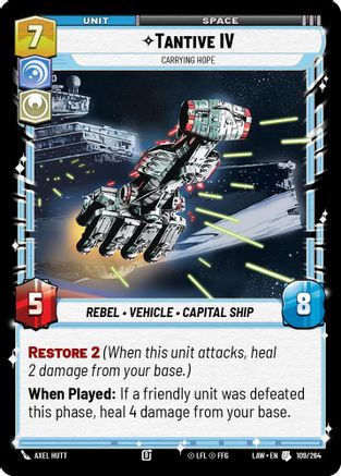 Tantive IV - Carrying Hope (109/264) [A Lawless Time]