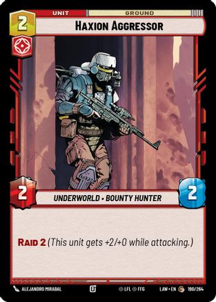 Haxion Aggressor (190/264) [A Lawless Time]