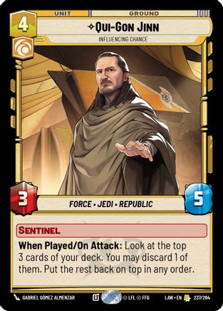 Qui-Gon Jinn - Influencing Chance (237/264) [A Lawless Time]