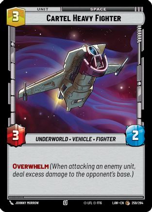 Cartel Heavy Fighter (259/264) [A Lawless Time]