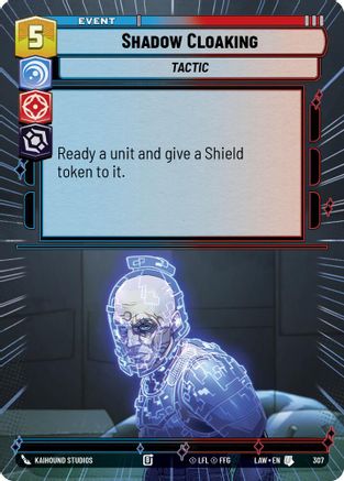 Shadow Cloaking (Hyperspace) (307) [A Lawless Time]