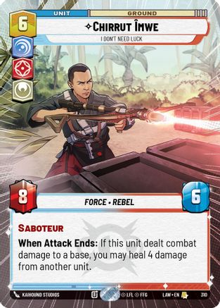Chirrut Imwe - I Don't Need Luck (Hyperspace) (310) [A Lawless Time]