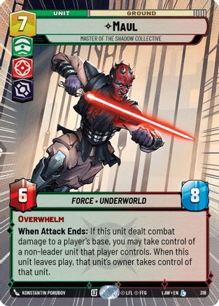 Maul - Master of the Shadow Collective (Hyperspace) (318) [A Lawless Time]
