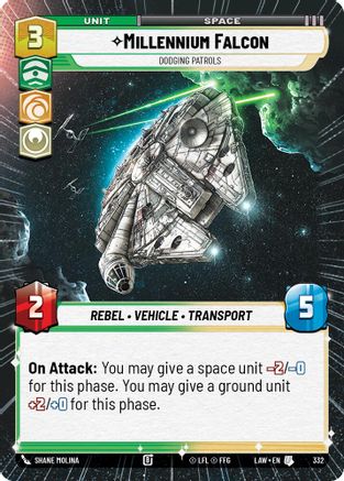 Millennium Falcon - Dodgin Patrols (Hyperspace) (332) [A Lawless Time]