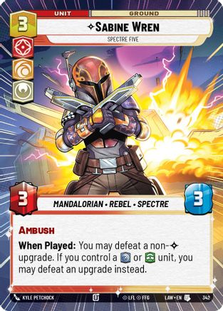 Sabine Wren - Spectre Five (Hyperspace) (342) [A Lawless Time]