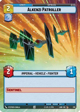 Alkenzi Patroller (Hyperspace) (378) [A Lawless Time]