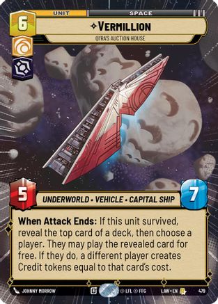 Vermillion - Qi'Ra's Auction House (Hyperspace) (479) [A Lawless Time]