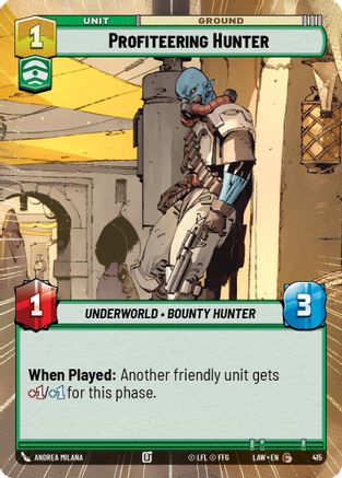 Profiteering Hunter (Hyperspace) (415) [A Lawless Time]